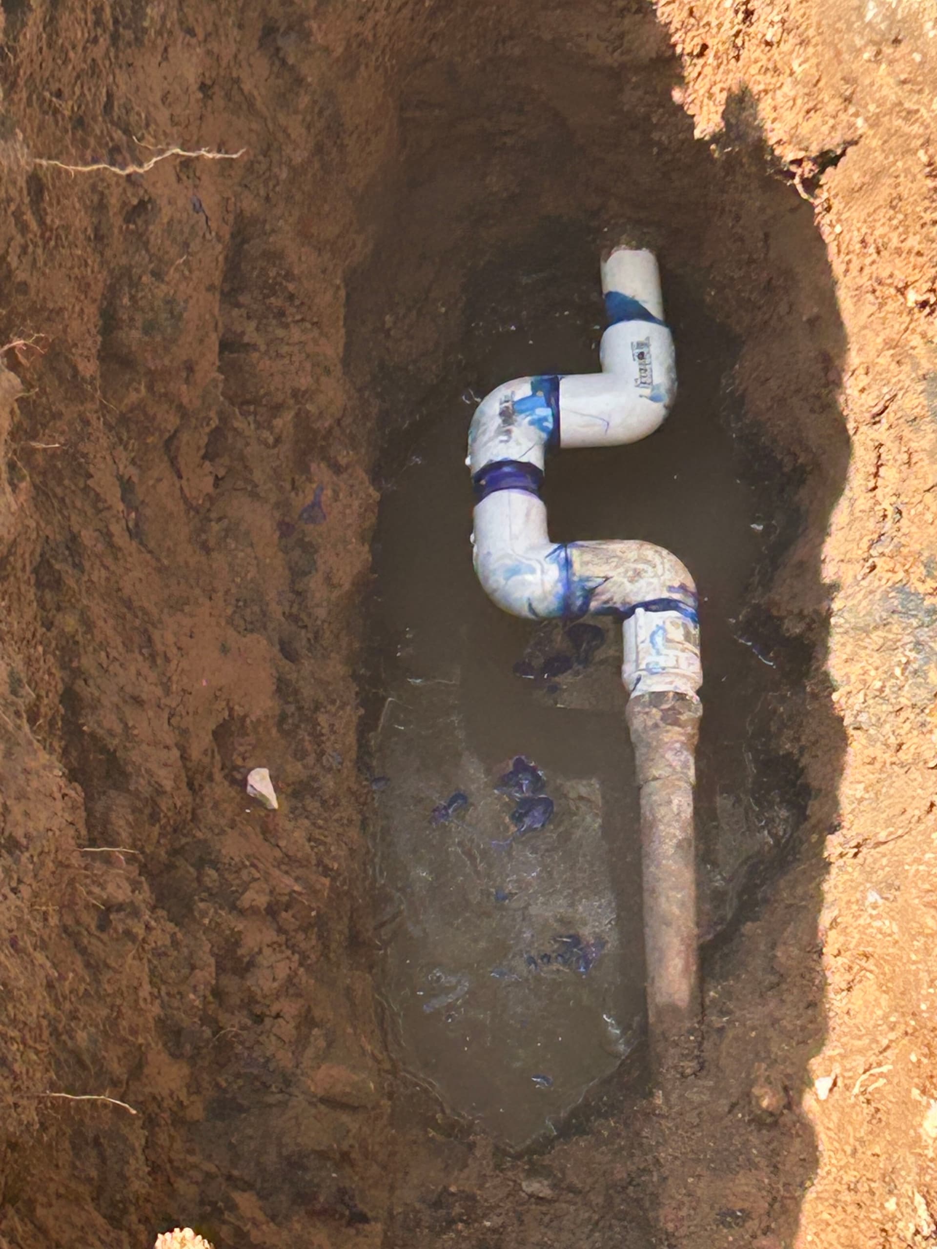 Gallery photos for Successful Pipe Repair Under Concrete Pathway: Image #8