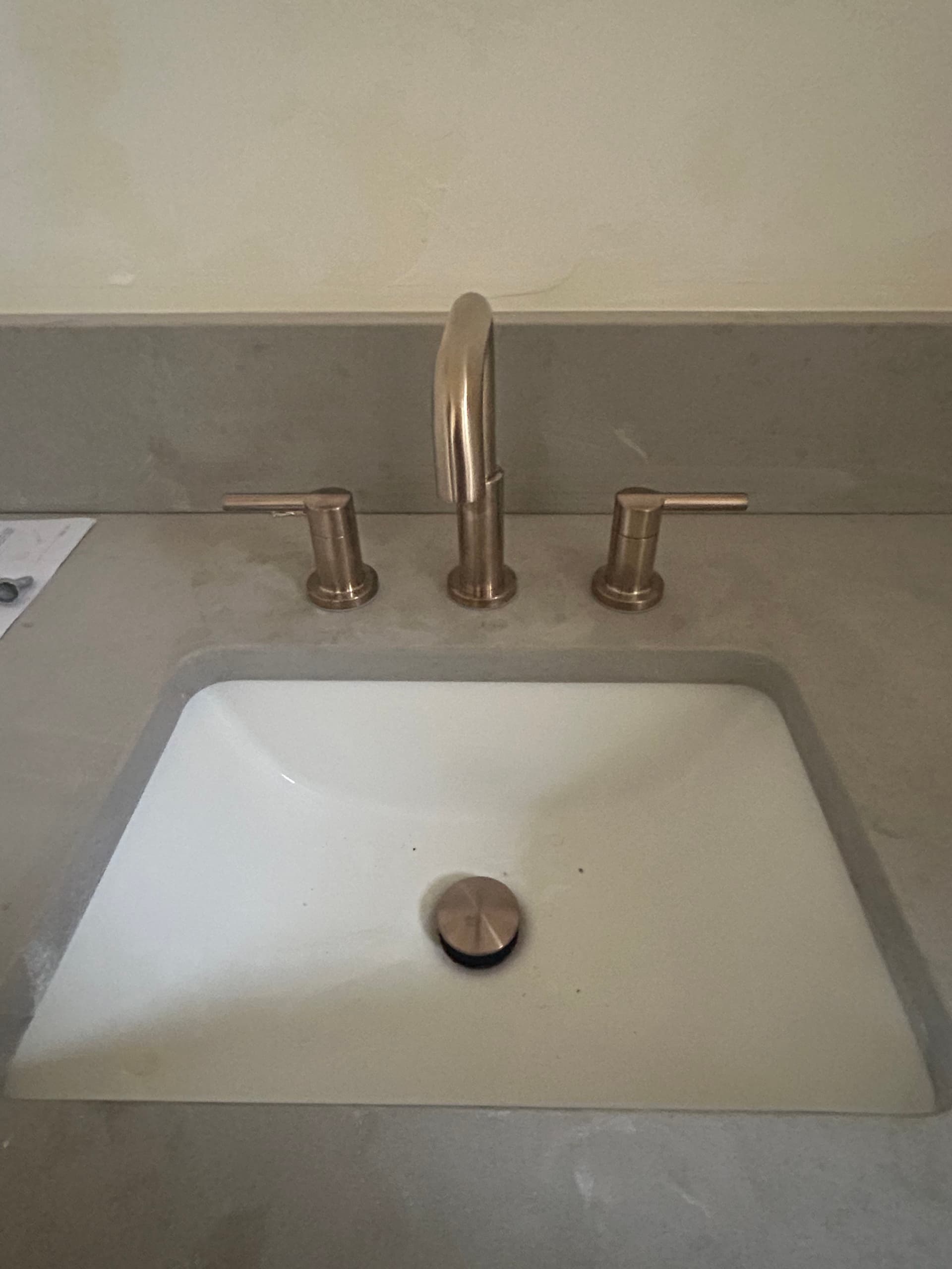 Gallery photos for Master Bathroom Sink and Faucet Installation: Image #4