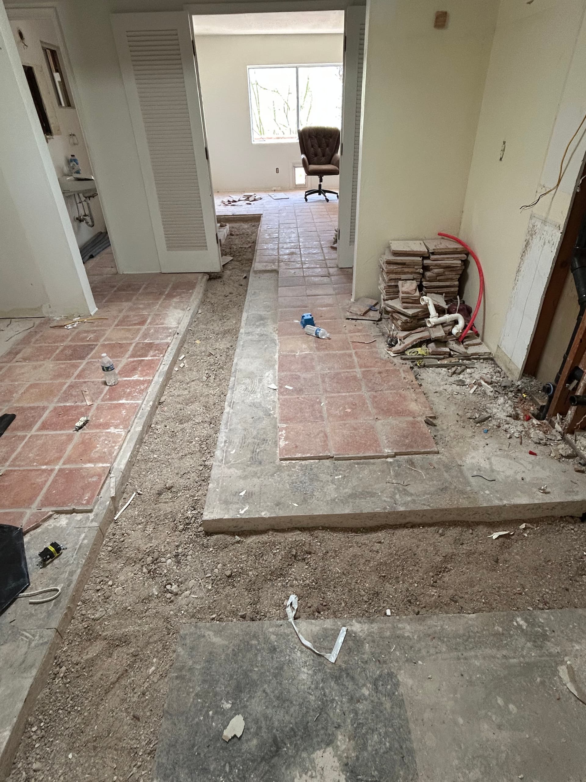 Gallery photos for Underground Drain Repipe Passes Inspection on Vintage Home Remodel: Image #4