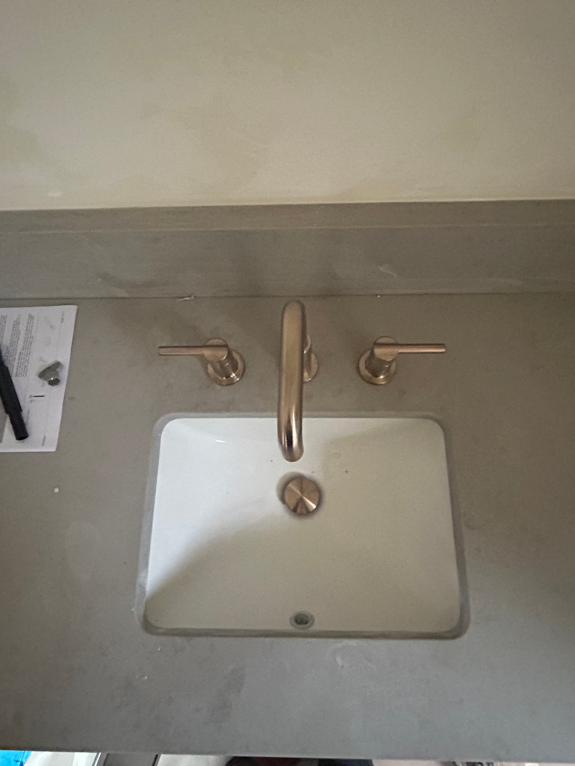 Gallery photos for Master Bathroom Sink and Faucet Installation: Image #3