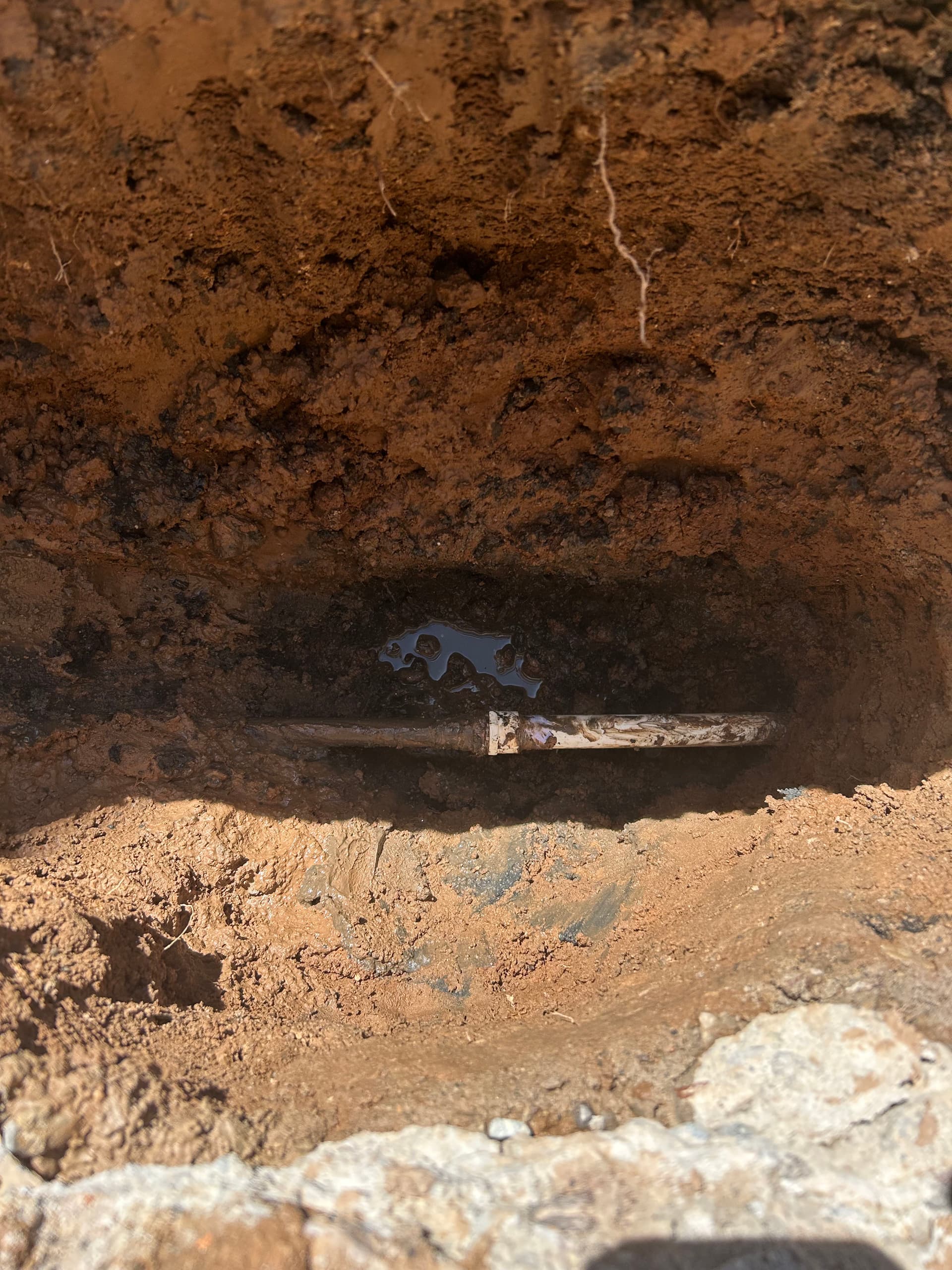 Gallery photos for Successful Pipe Repair Under Concrete Pathway: Image #6