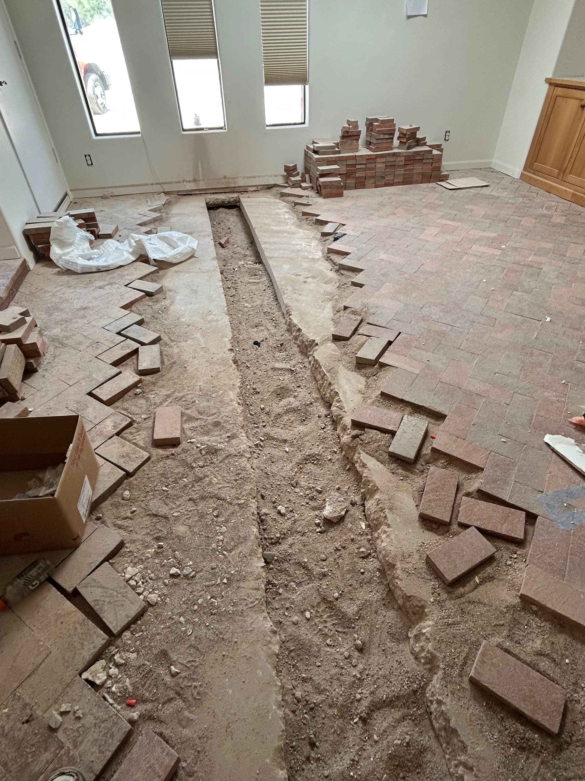 Gallery photos for Underground Drain Repipe Passes Inspection on Vintage Home Remodel: Image #2