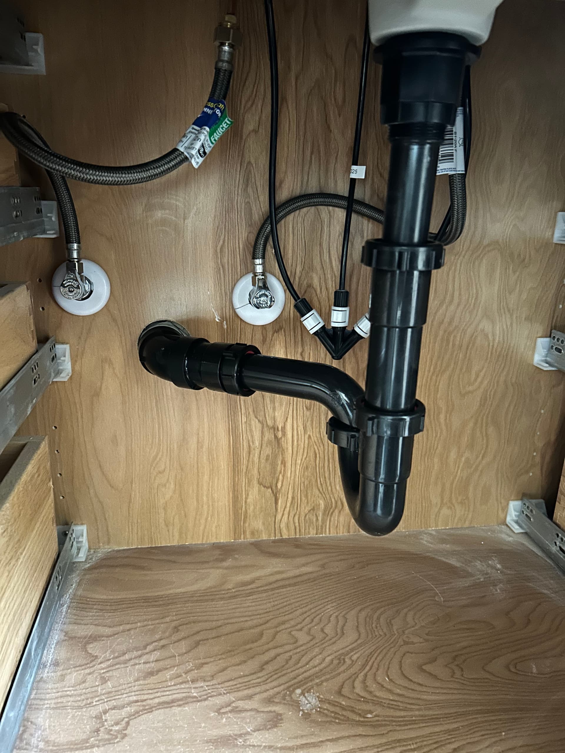 Gallery photos for Master Bathroom Sink and Faucet Installation: Image #5