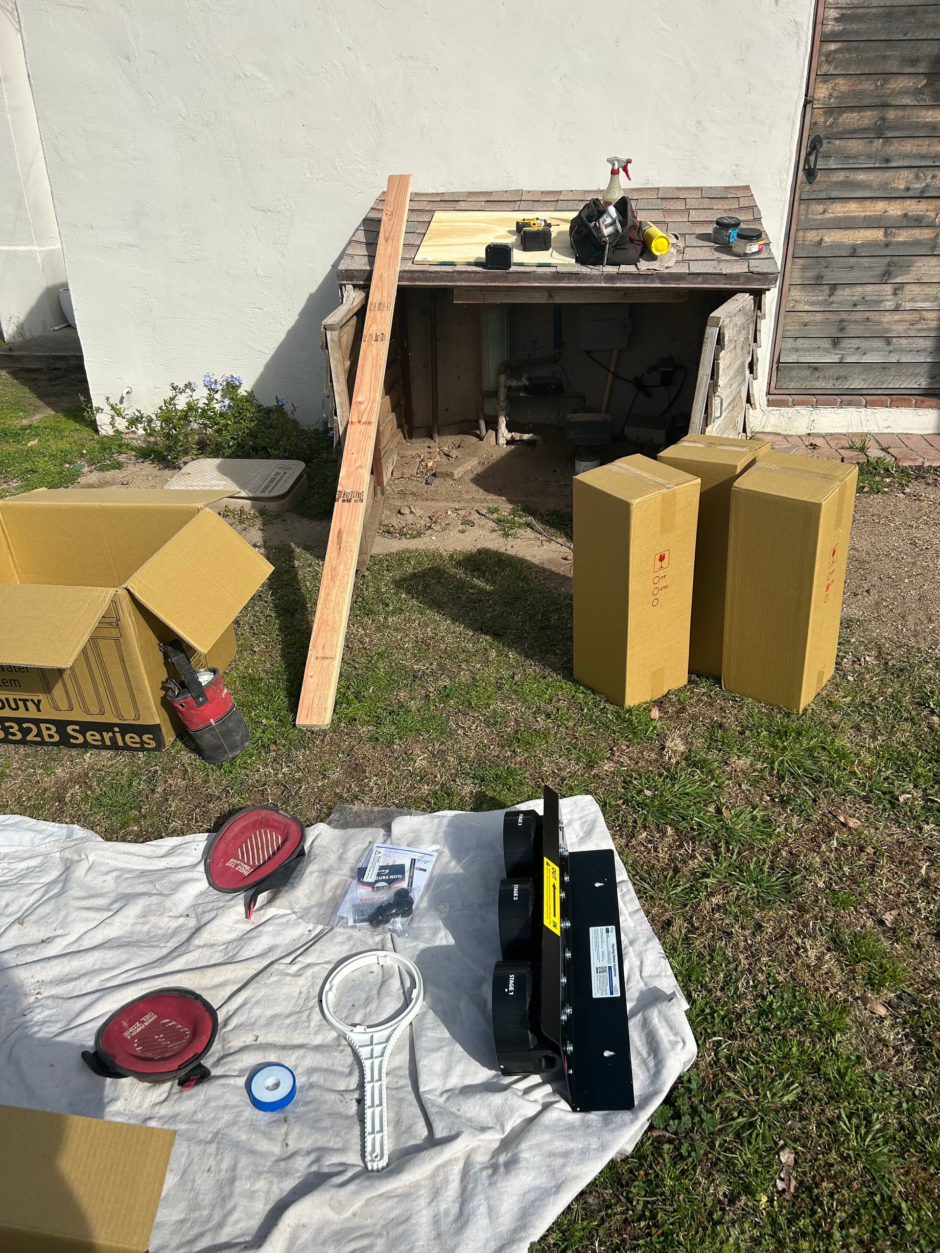 Efficient Water Filtration Installation for Cleaner Well Water image