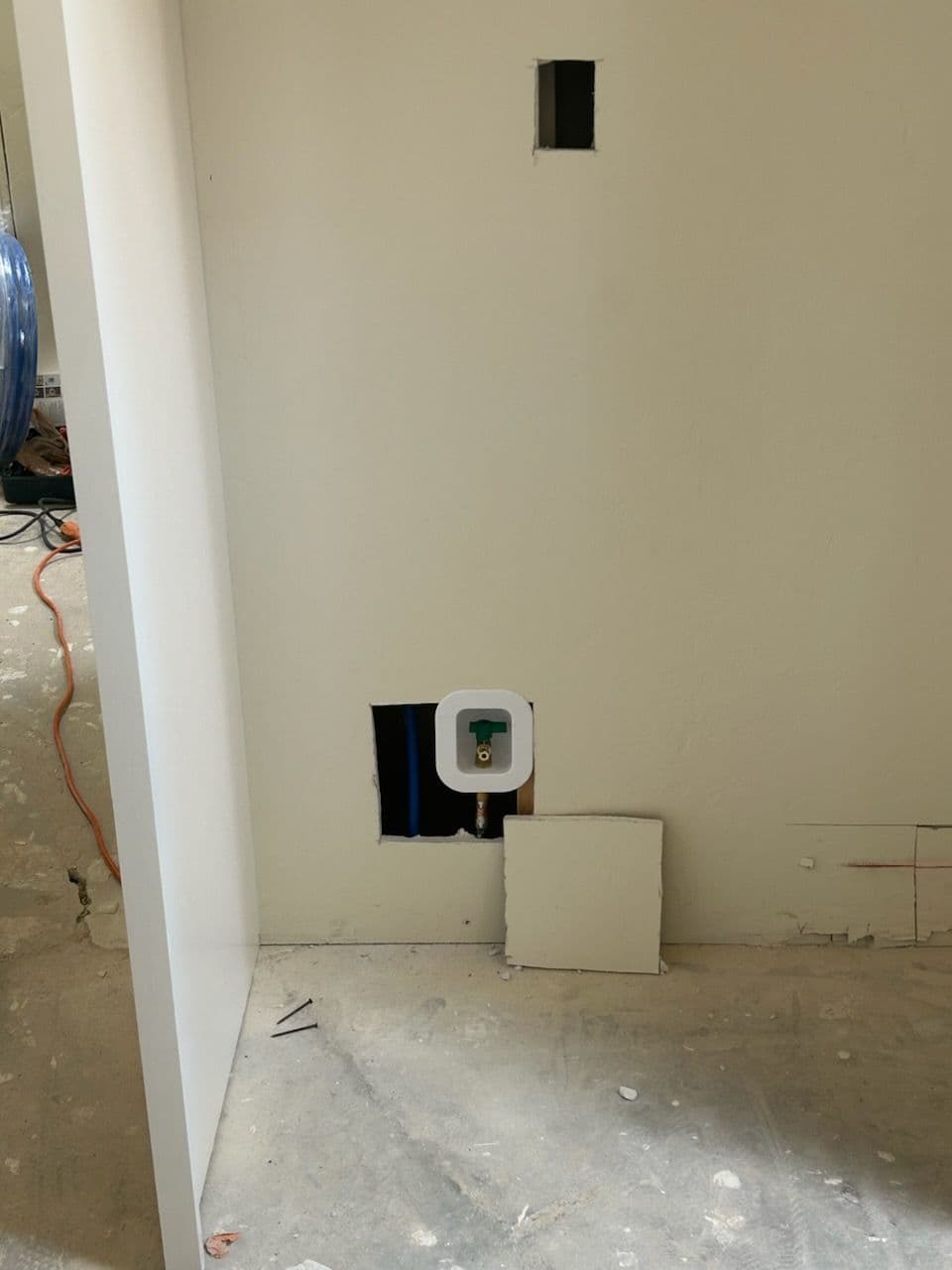 Gallery photos for Running New Aqua Pex Line for Relocated Fridge: Image #1