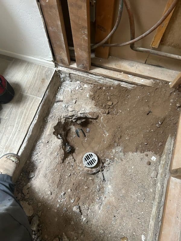 Gallery photos for Shower Drain Update and Centering: Image #2