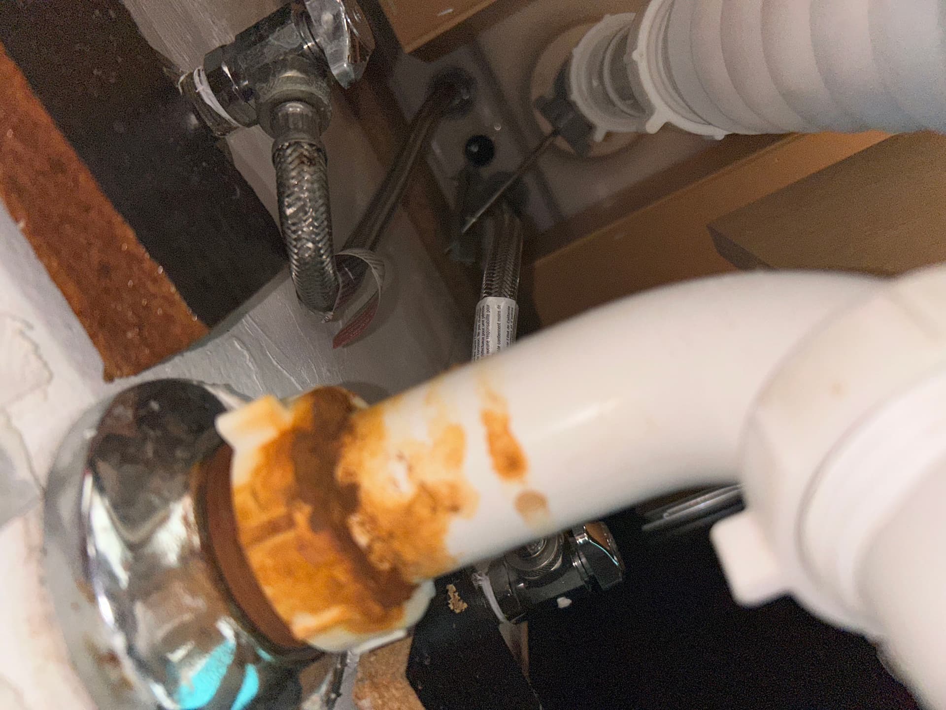 Gallery photos for Corroded Lavatory Fitting Found and Fixed Before the Damage Spread: Image #3