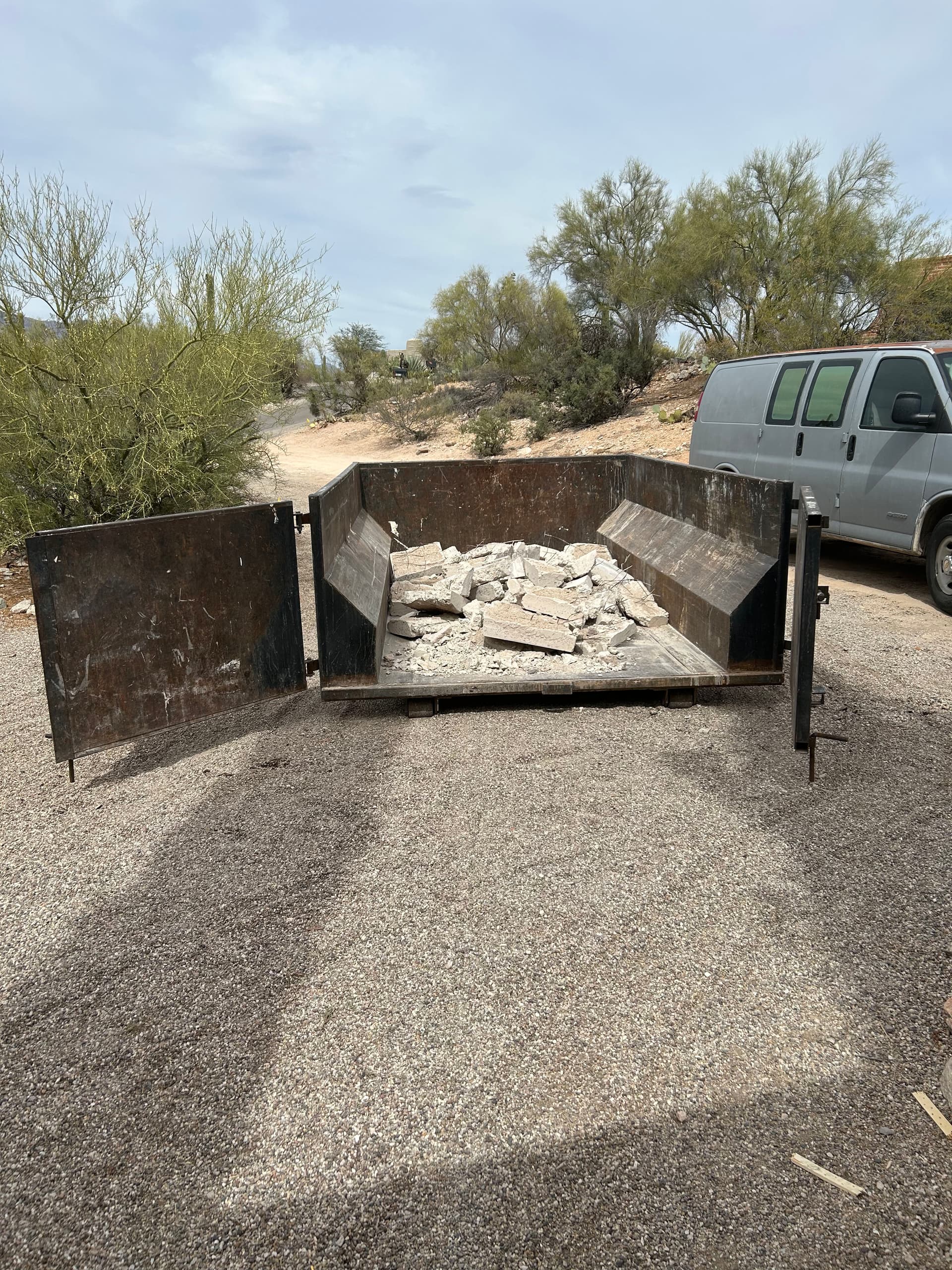 Gallery photos for Big Sewer Line Repair Underway and the Family Team is All In: Image #1