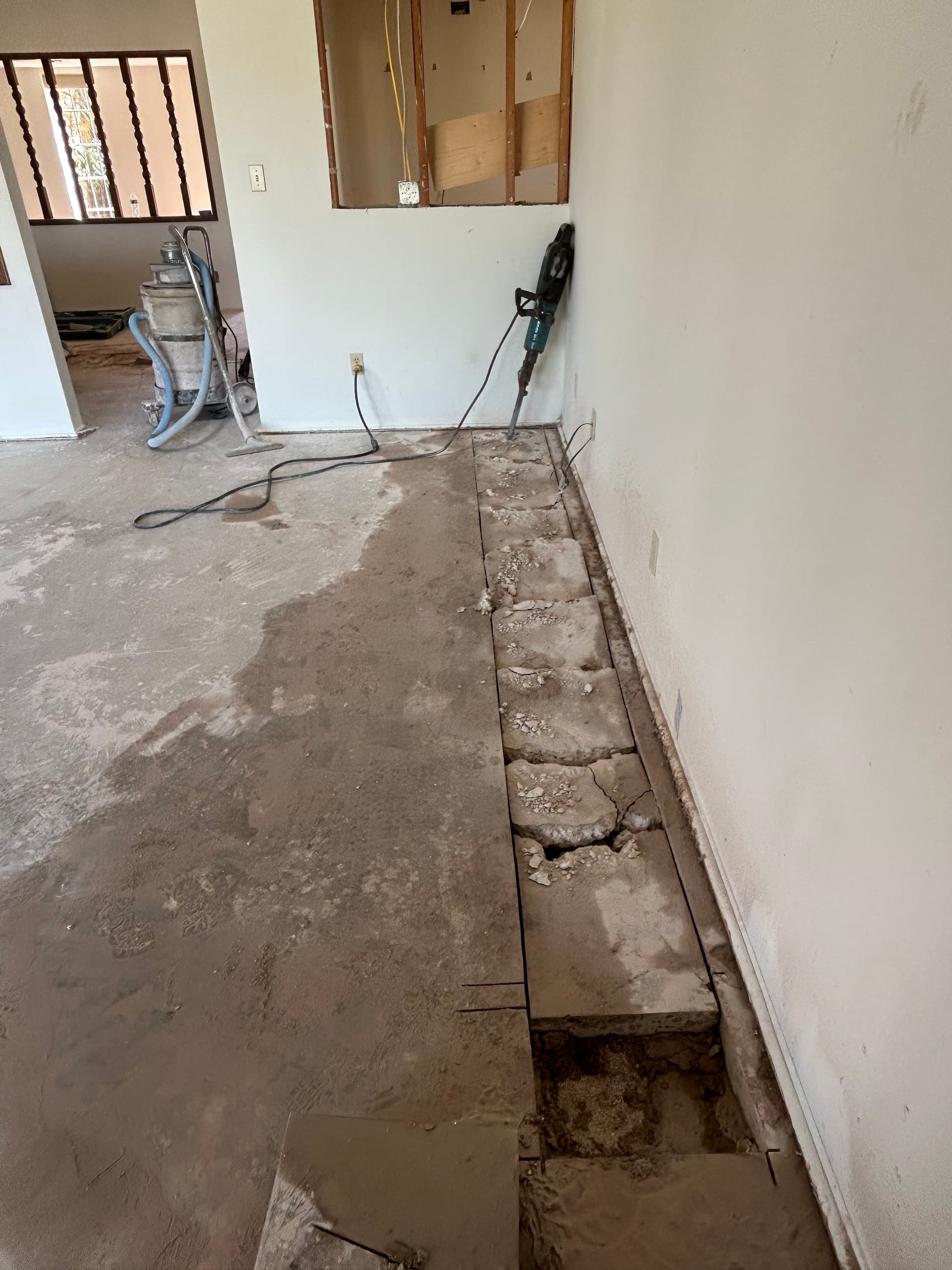 Gallery photos for Big Sewer Line Repair Underway and the Family Team is All In: Image #3