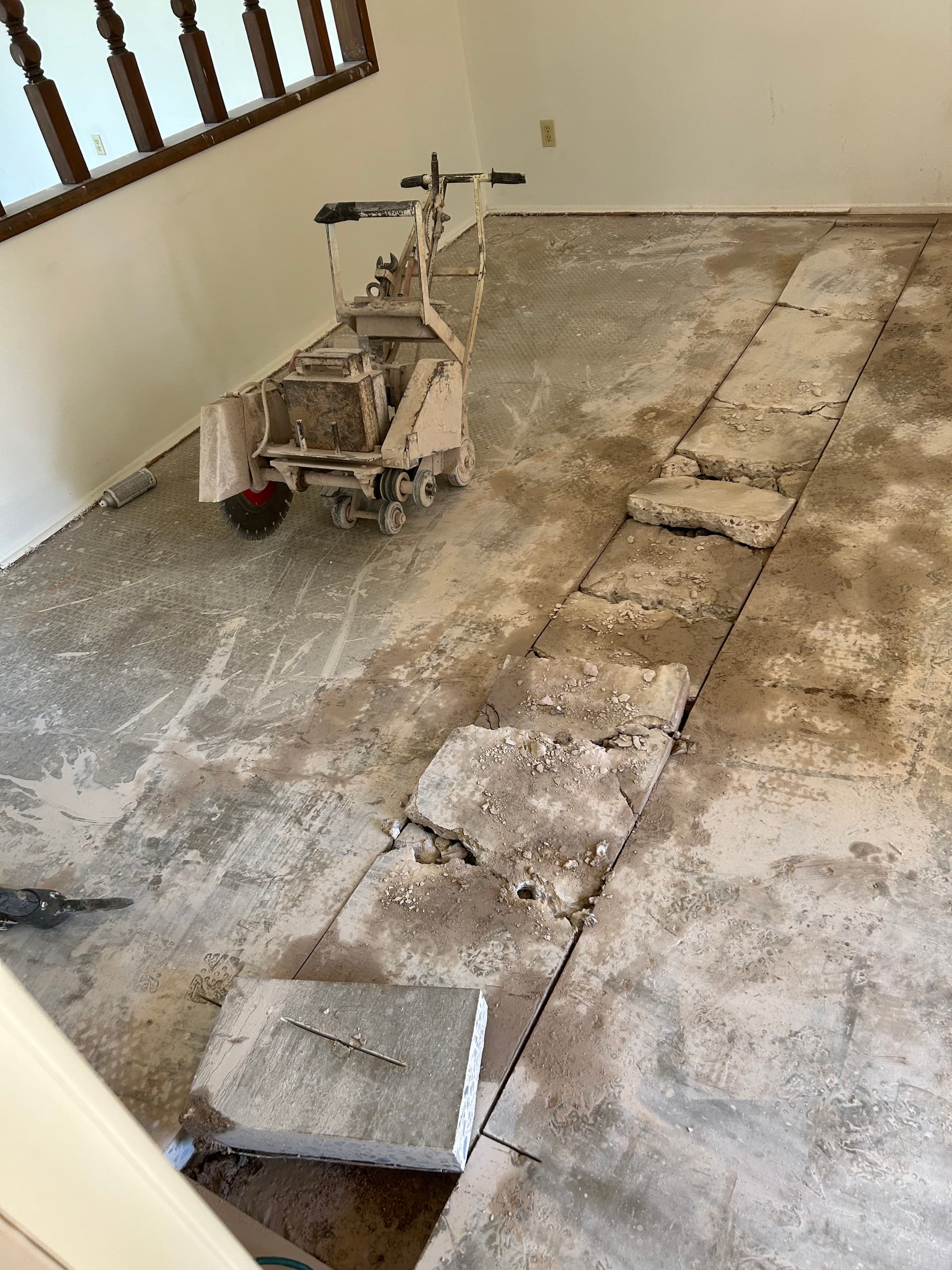 Gallery photos for Big Sewer Line Repair Underway and the Family Team is All In: Image #2