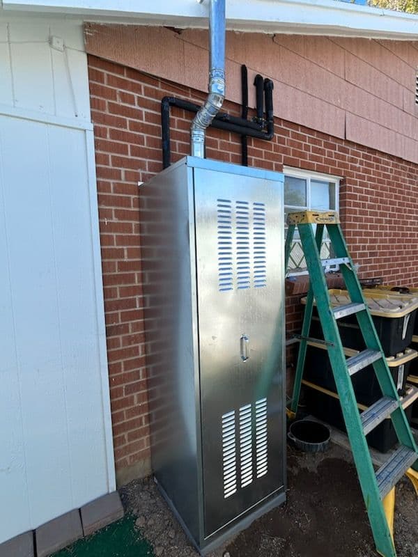 Gallery photos for Water Heater Relocation and New Gas Line Installation: Image #2